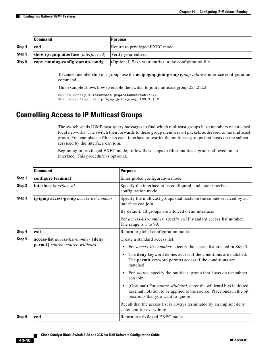 Controlling access to ip multicast groups | Dell POWEREDGE M1000E User Manual | Page 1118 / 1316