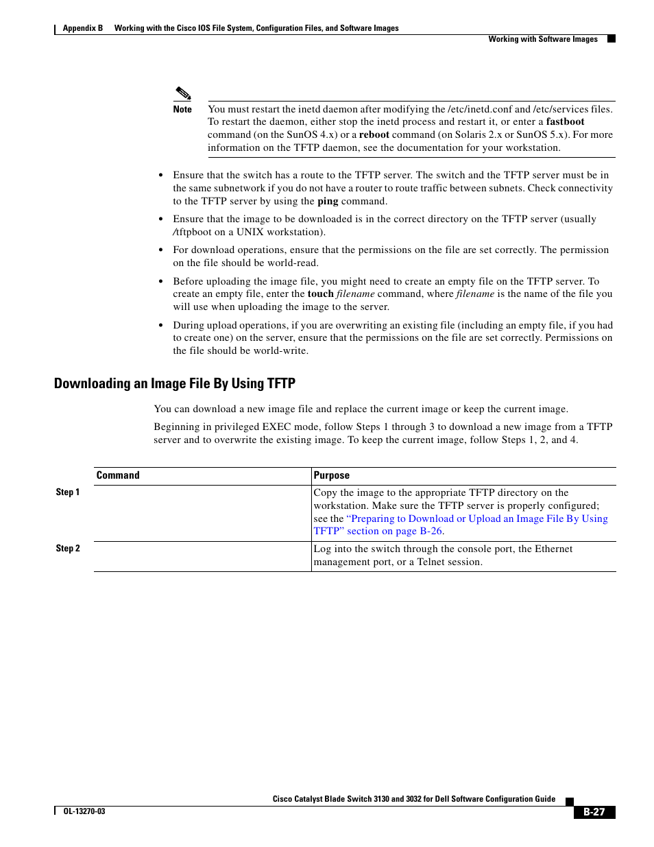 Downloading an image file by using tftp | Dell POWEREDGE M1000E User Manual | Page 1233 / 1316