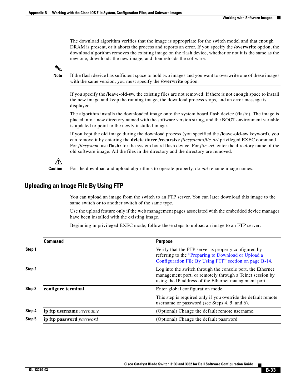 Uploading an image file by using ftp | Dell POWEREDGE M1000E User Manual | Page 1239 / 1316