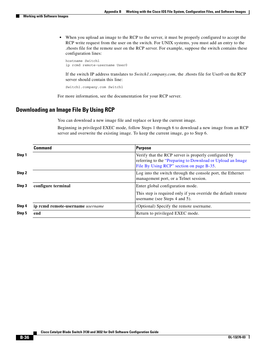 Downloading an image file by using rcp | Dell POWEREDGE M1000E User Manual | Page 1242 / 1316