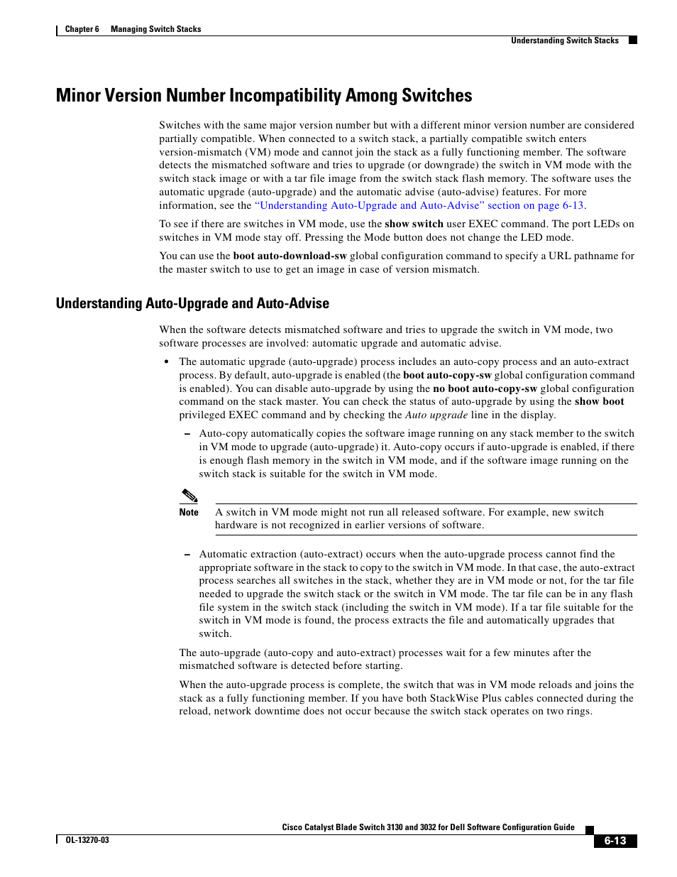 Understanding auto-upgrade and auto-advise | Dell POWEREDGE M1000E User Manual | Page 155 / 1316