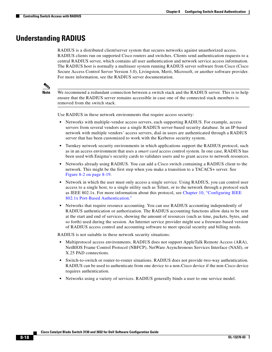 Understanding radius | Dell POWEREDGE M1000E User Manual | Page 222 / 1316