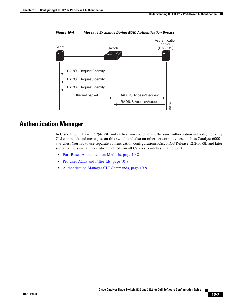 Authentication manager | Dell POWEREDGE M1000E User Manual | Page 269 / 1316