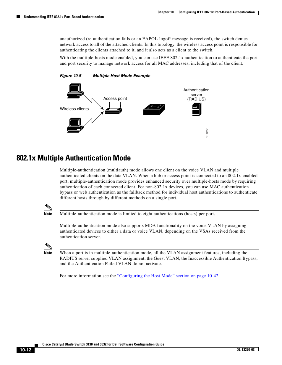 1x multiple authentication mode, Figure 10-5 | Dell POWEREDGE M1000E User Manual | Page 274 / 1316