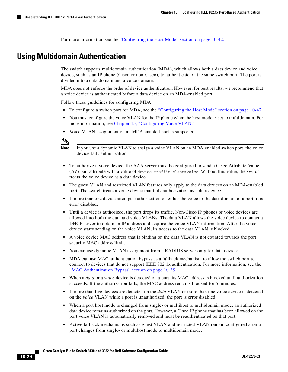 Using multidomain authentication, Using multidomain | Dell POWEREDGE M1000E User Manual | Page 288 / 1316