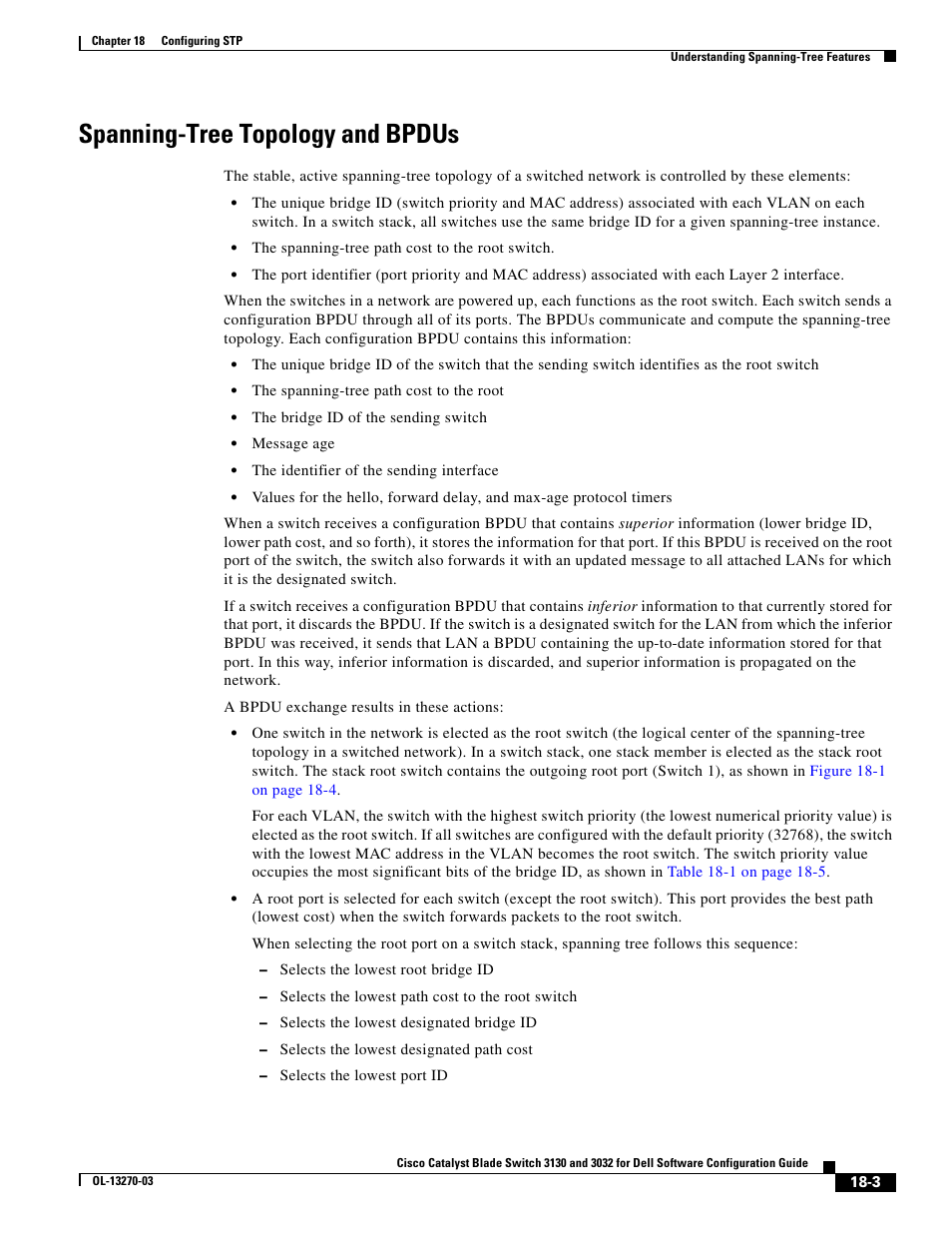 Spanning-tree topology and bpdus | Dell POWEREDGE M1000E User Manual | Page 461 / 1316