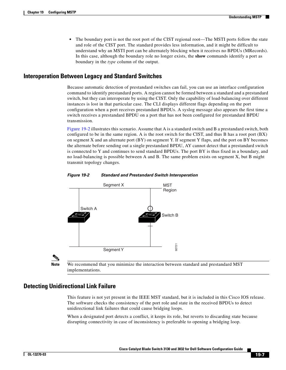 Detecting unidirectional link failure | Dell POWEREDGE M1000E User Manual | Page 489 / 1316