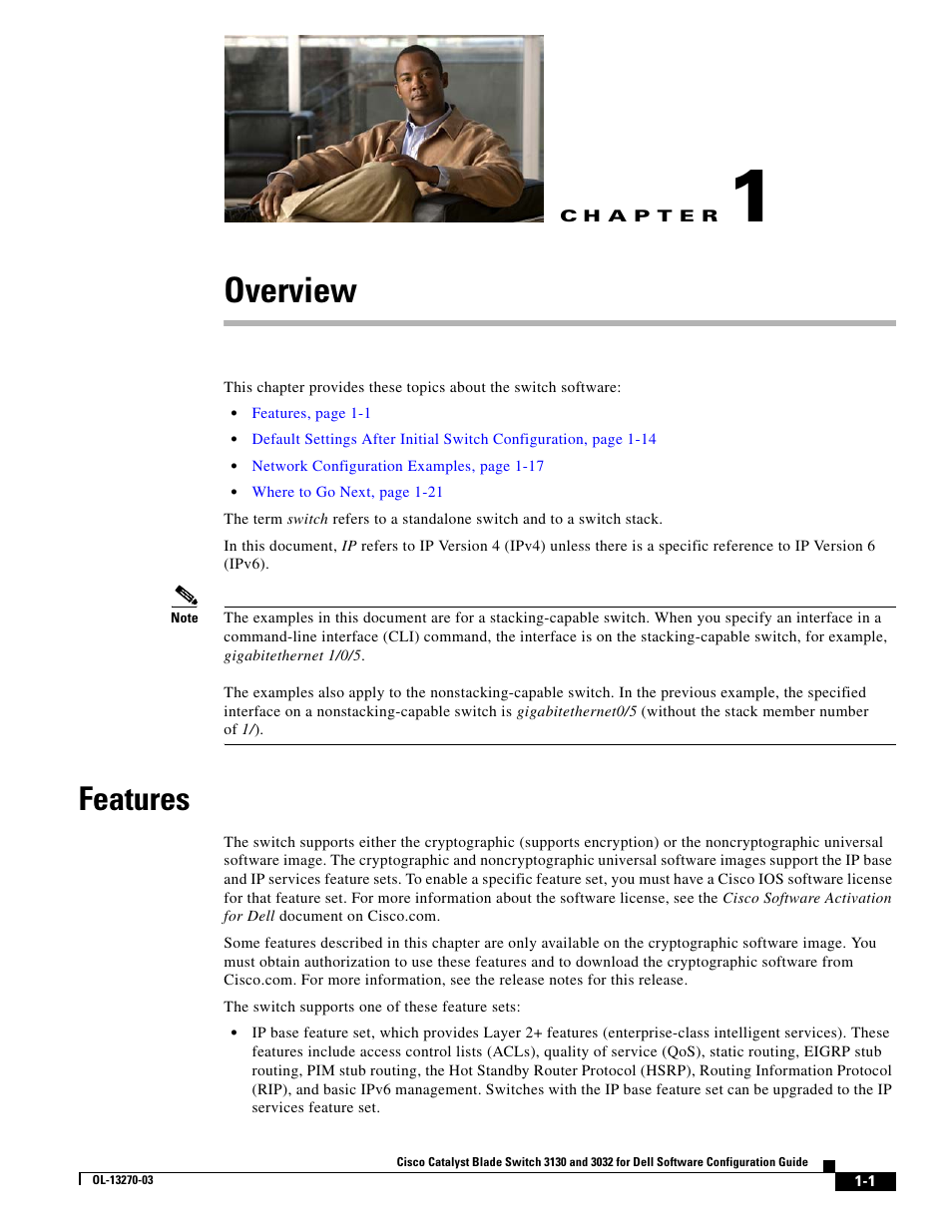 Overview, Features, C h a p t e r | Dell POWEREDGE M1000E User Manual | Page 51 / 1316