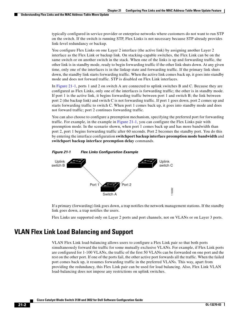 Vlan flex link load balancing and support | Dell POWEREDGE M1000E User Manual | Page 530 / 1316