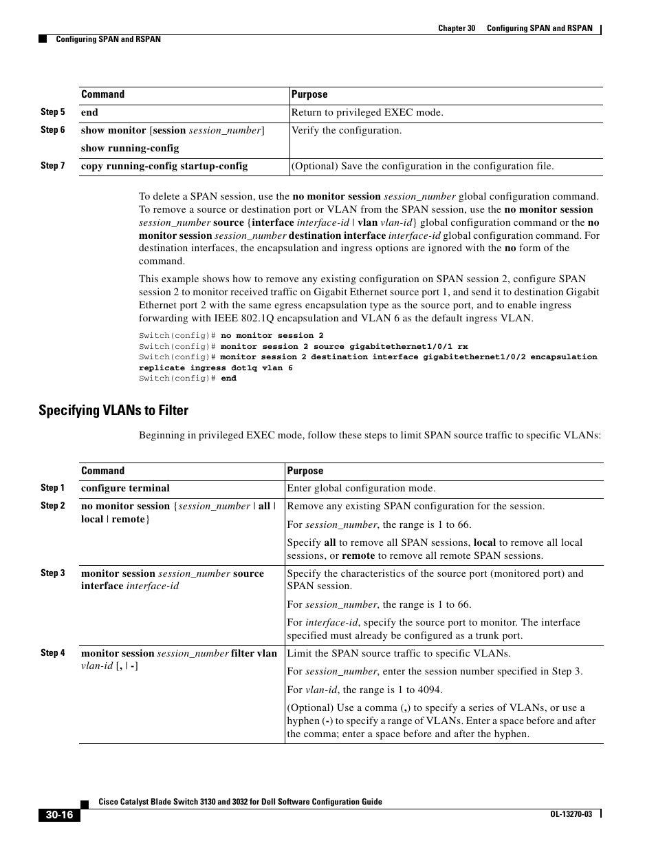 Specifying vlans to filter | Dell POWEREDGE M1000E User Manual | Page 686 / 1316