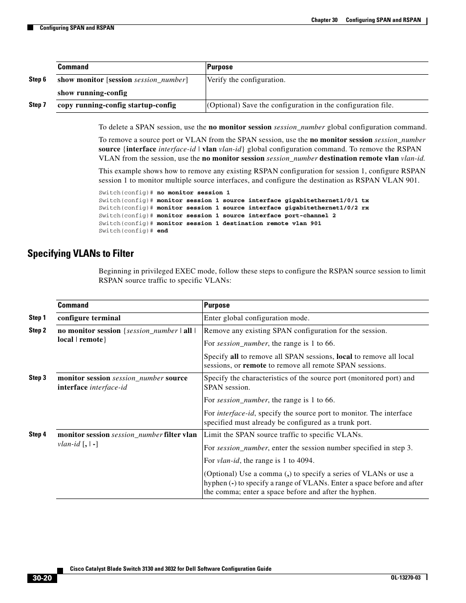 Specifying vlans to filter | Dell POWEREDGE M1000E User Manual | Page 690 / 1316