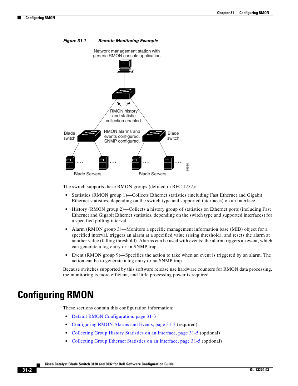 Configuring rmon, Figure 31-1 | Dell POWEREDGE M1000E User Manual | Page 700 / 1316