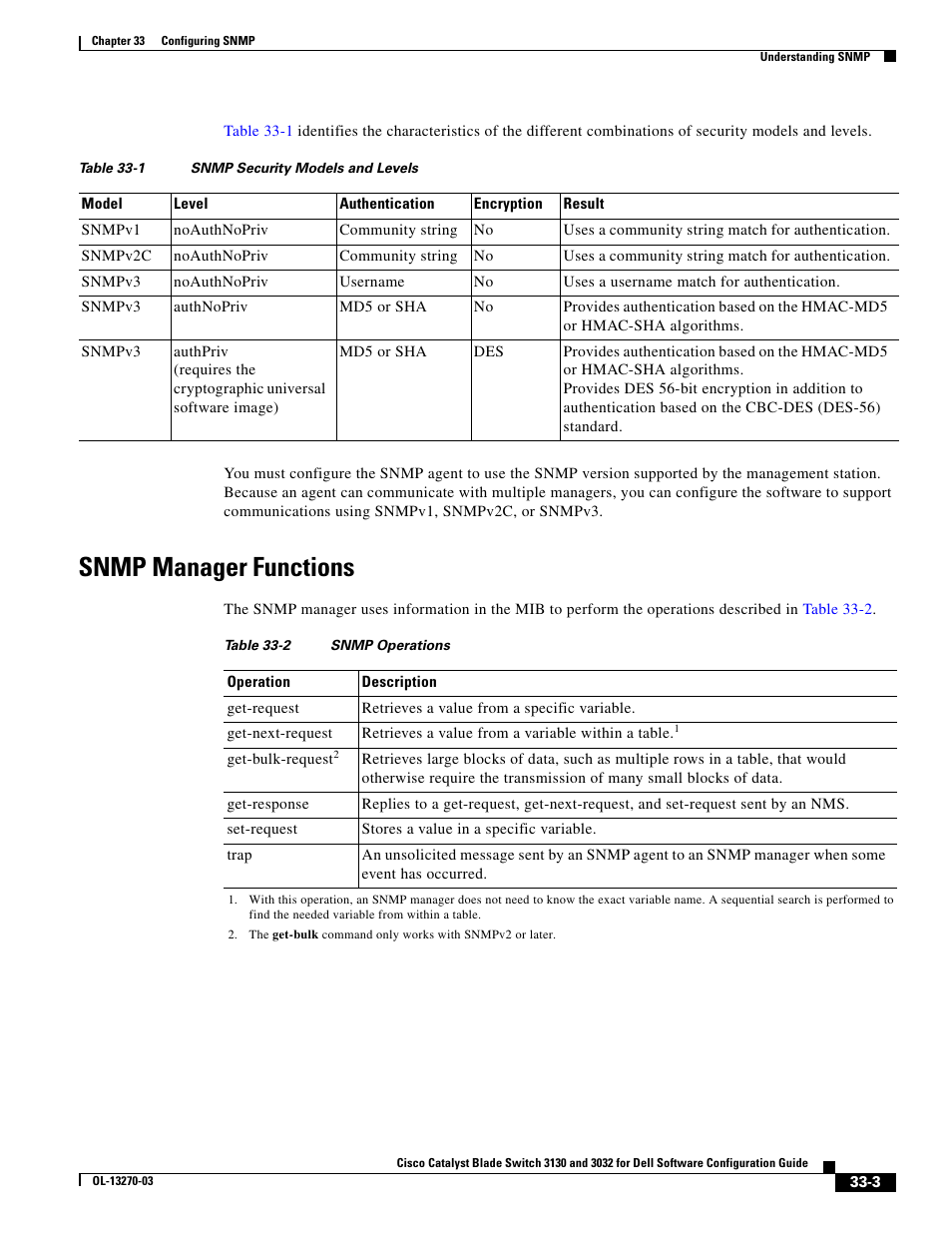 Snmp manager functions | Dell POWEREDGE M1000E User Manual | Page 721 / 1316