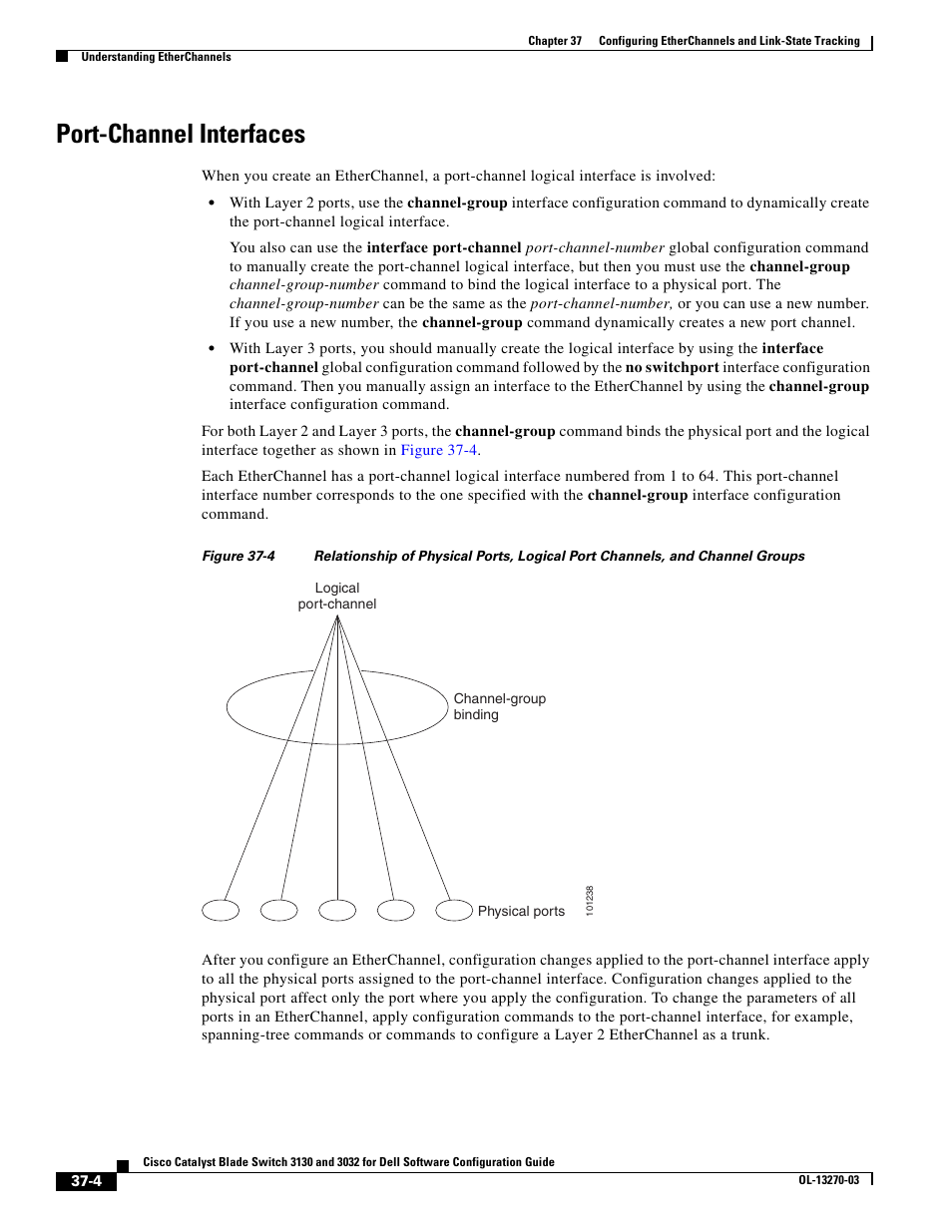 Port-channel interfaces | Dell POWEREDGE M1000E User Manual | Page 870 / 1316