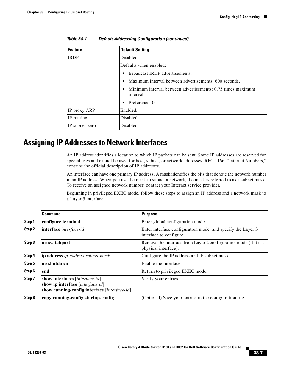 Assigning ip addresses to network interfaces | Dell POWEREDGE M1000E User Manual | Page 899 / 1316