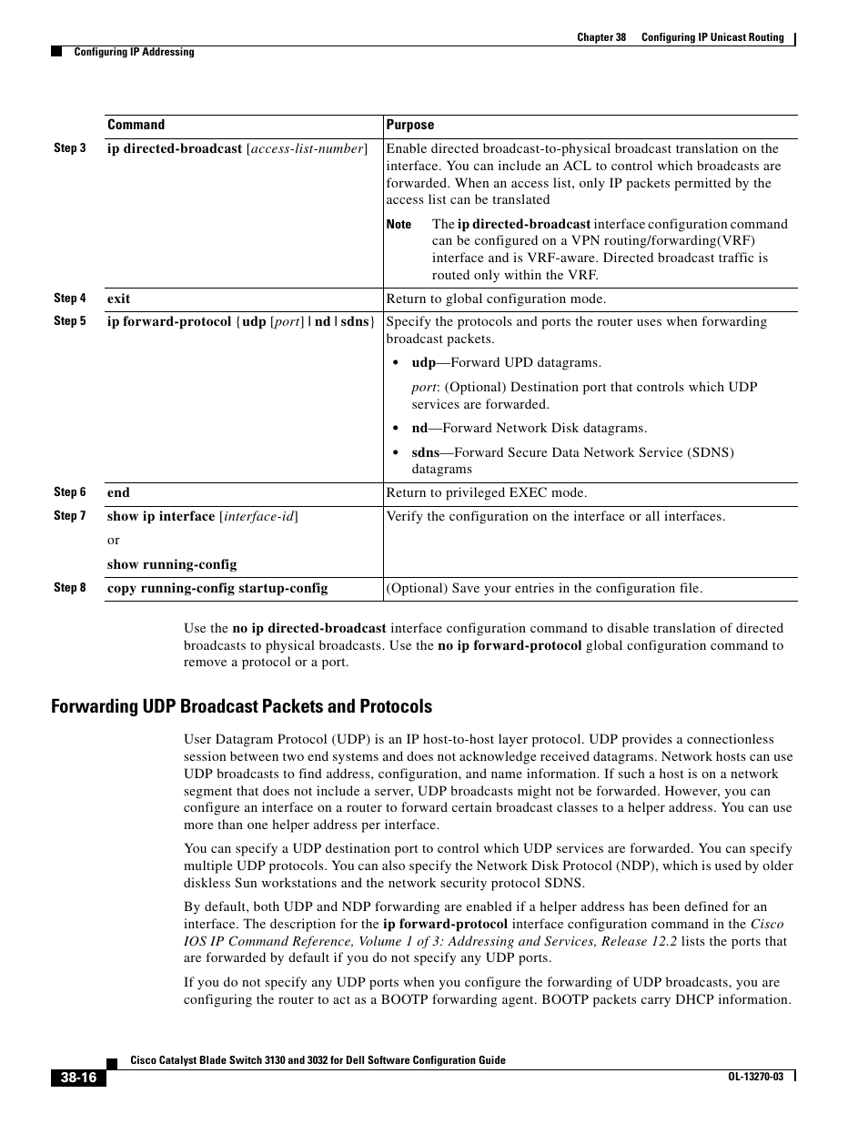 Forwarding udp broadcast packets and protocols | Dell POWEREDGE M1000E User Manual | Page 908 / 1316