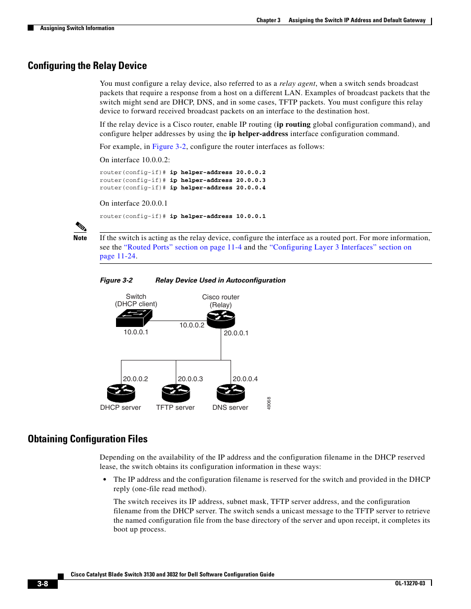 Configuring the relay device, Obtaining configuration files | Dell POWEREDGE M1000E User Manual | Page 92 / 1316