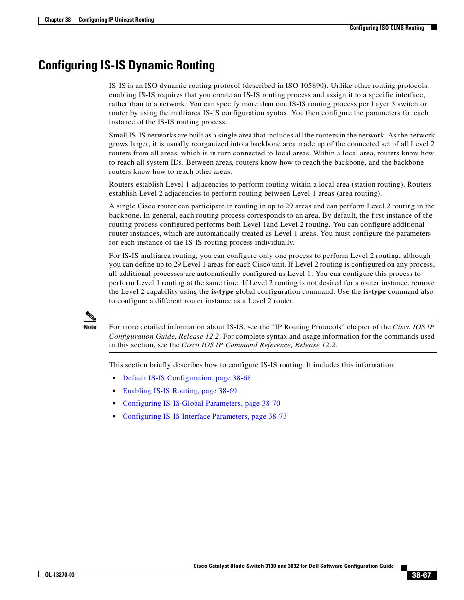 Configuring is-is dynamic routing | Dell POWEREDGE M1000E User Manual | Page 959 / 1316