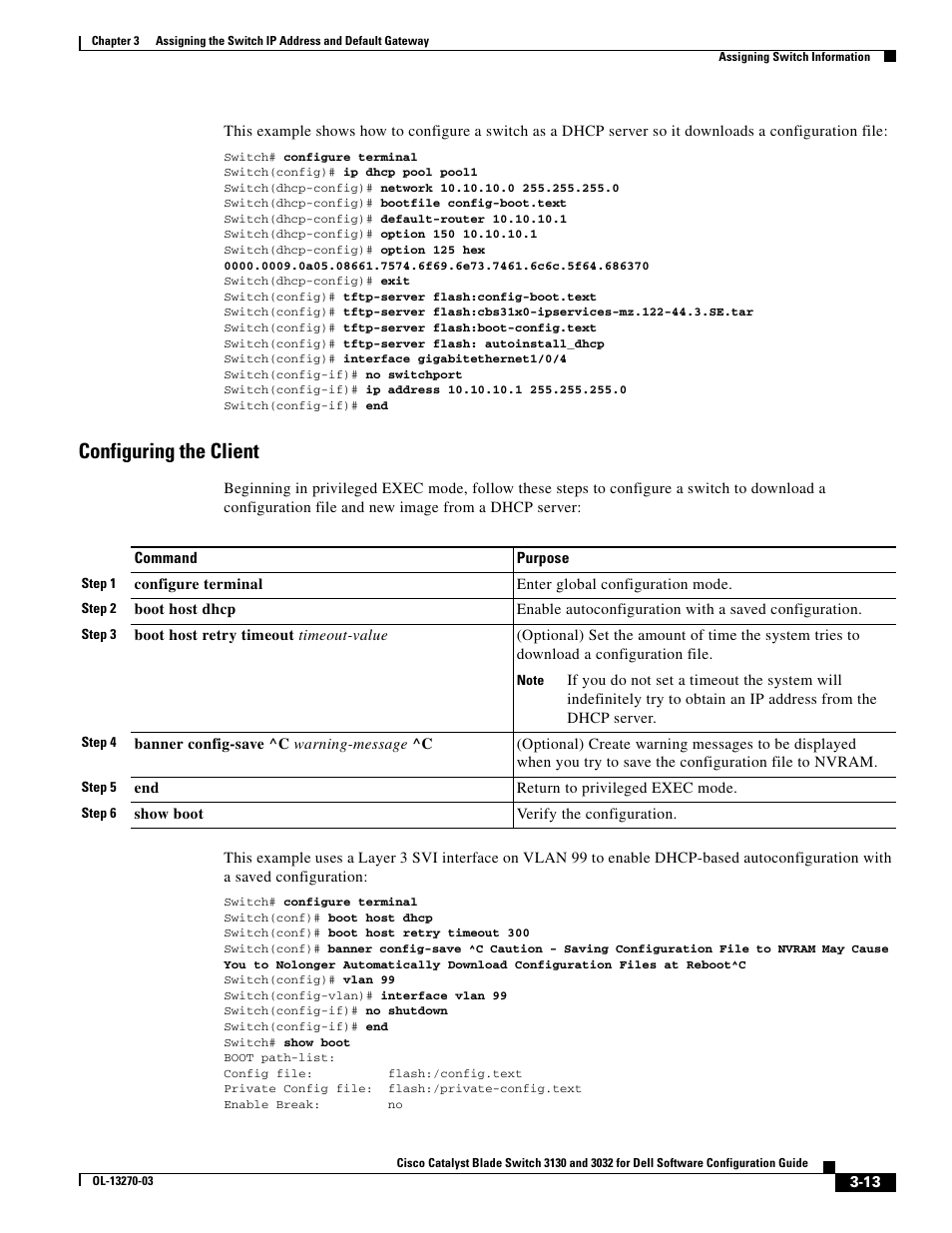 Configuring the client | Dell POWEREDGE M1000E User Manual | Page 97 / 1316