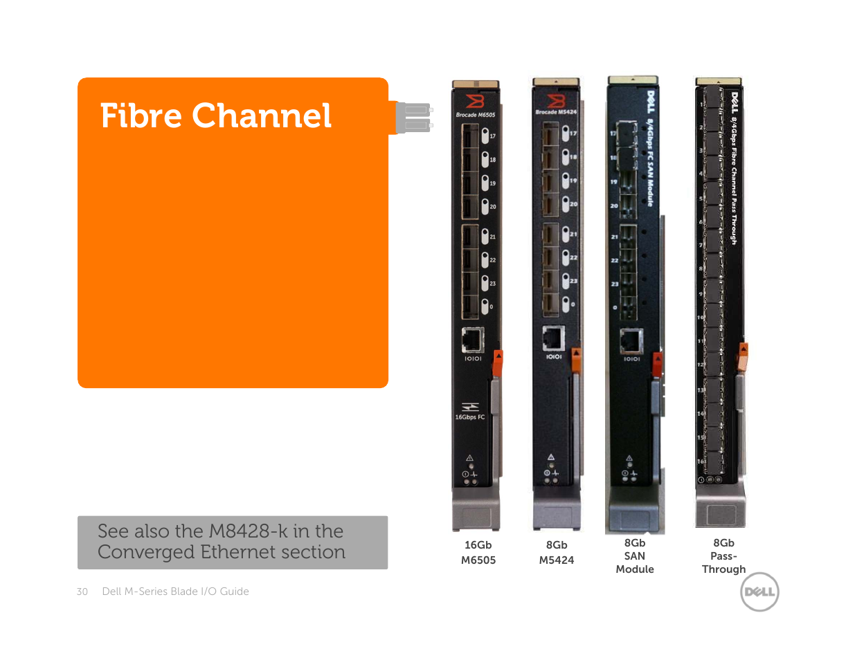 Fibre channel | Dell POWEREDGE M1000E User Manual | Page 30 / 94