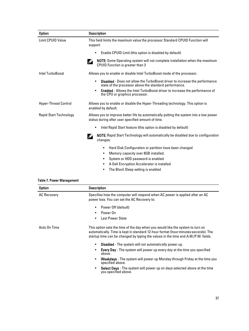 Dell Precision T1700 (Mid 2013) User Manual | Page 37 / 59