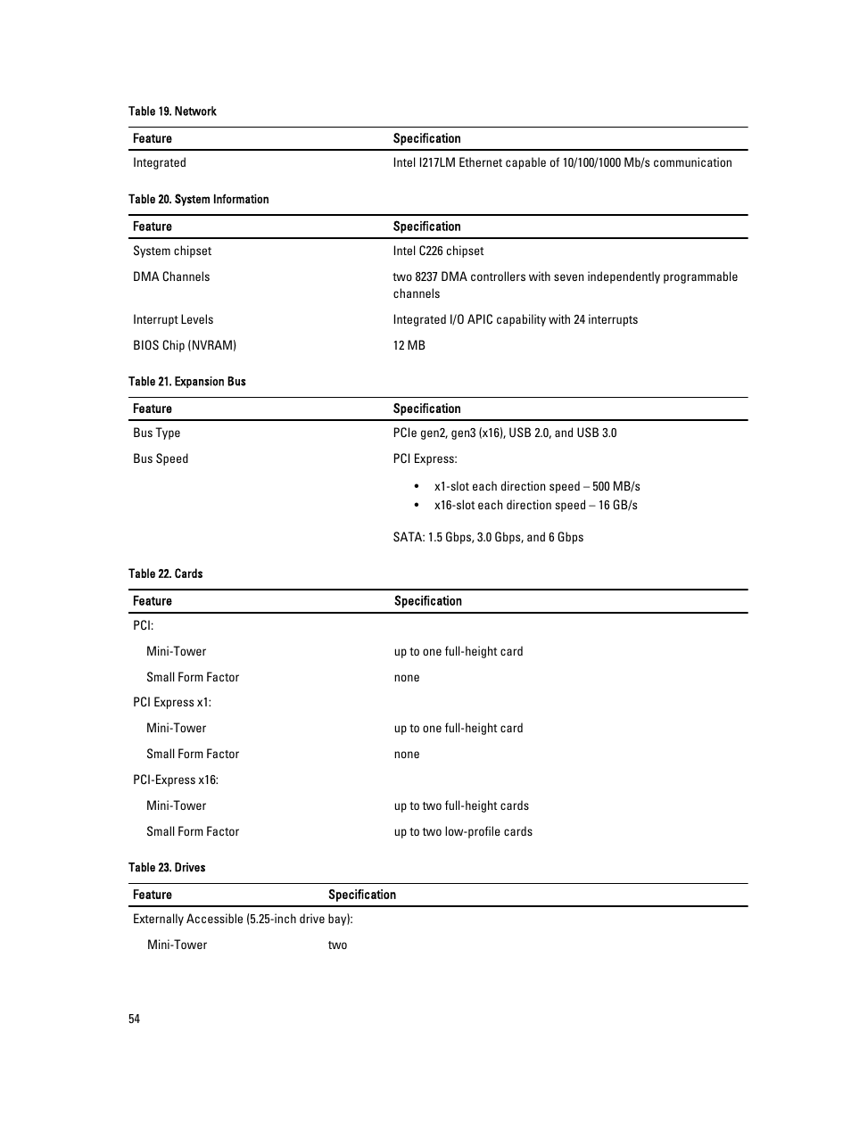 Dell Precision T1700 (Mid 2013) User Manual | Page 54 / 59