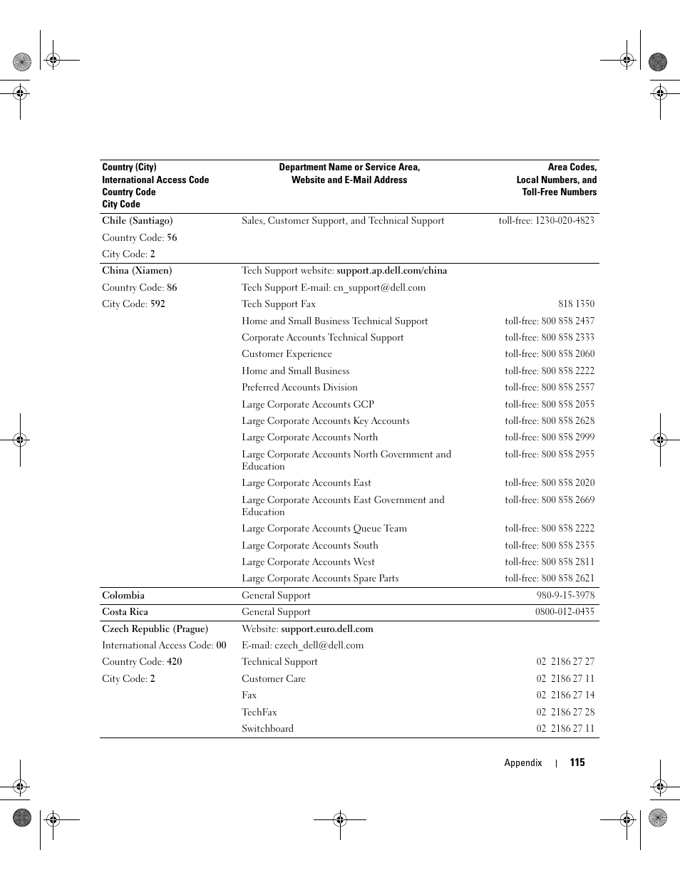 Dell XPS/Dimension XPS Gen 2 User Manual | Page 115 / 142