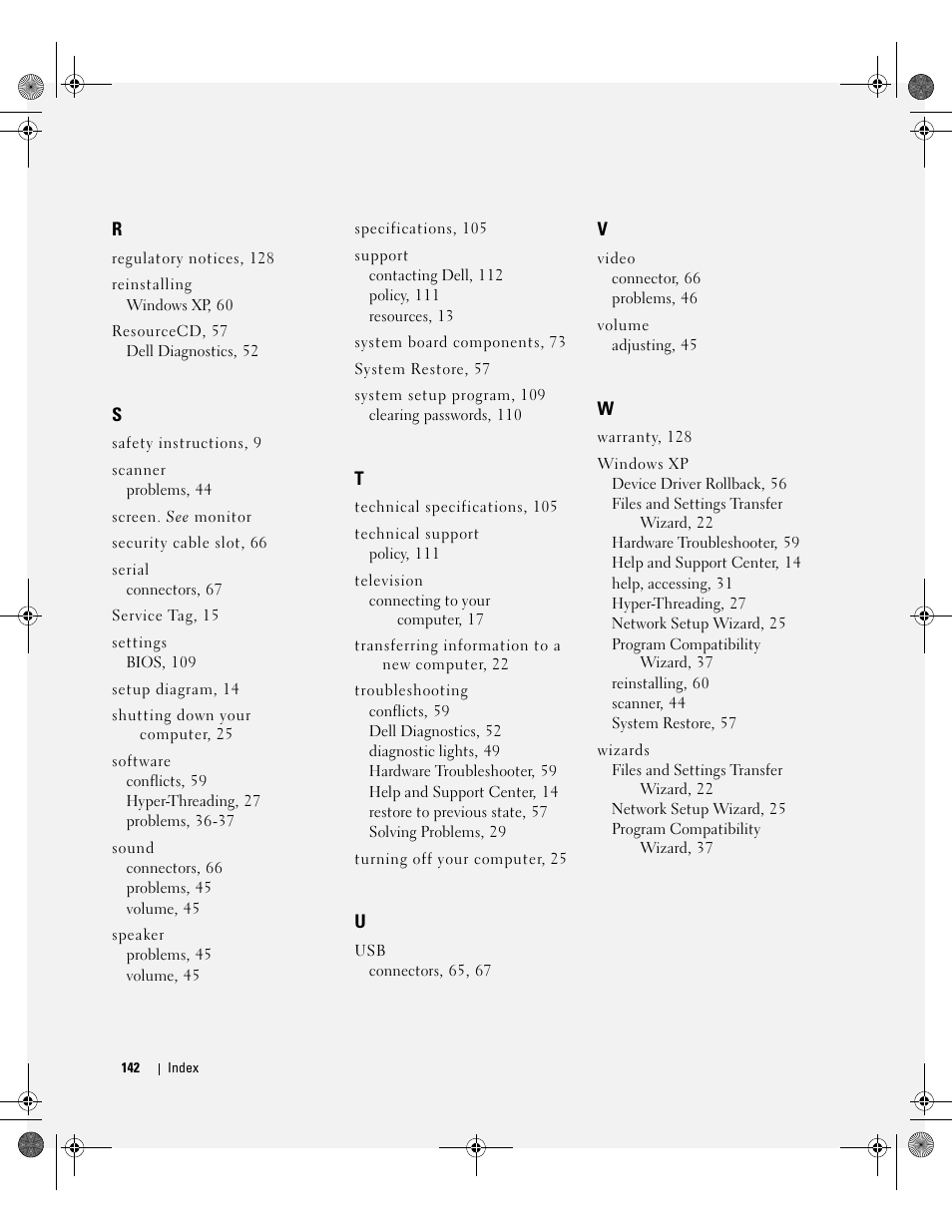 Dell XPS/Dimension XPS Gen 2 User Manual | Page 142 / 142