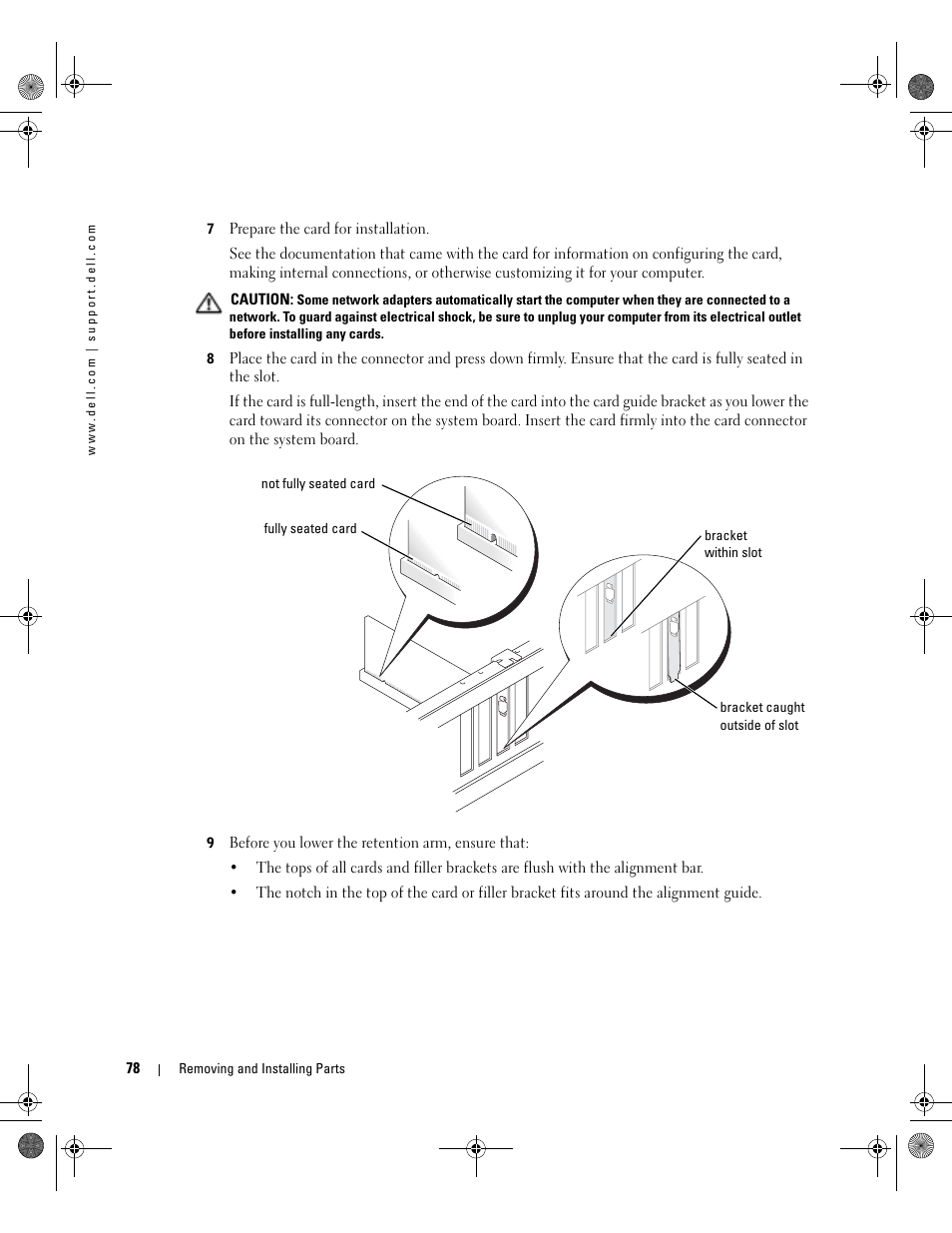 Continue with step 7 | Dell XPS/Dimension XPS Gen 2 User Manual | Page 78 / 142