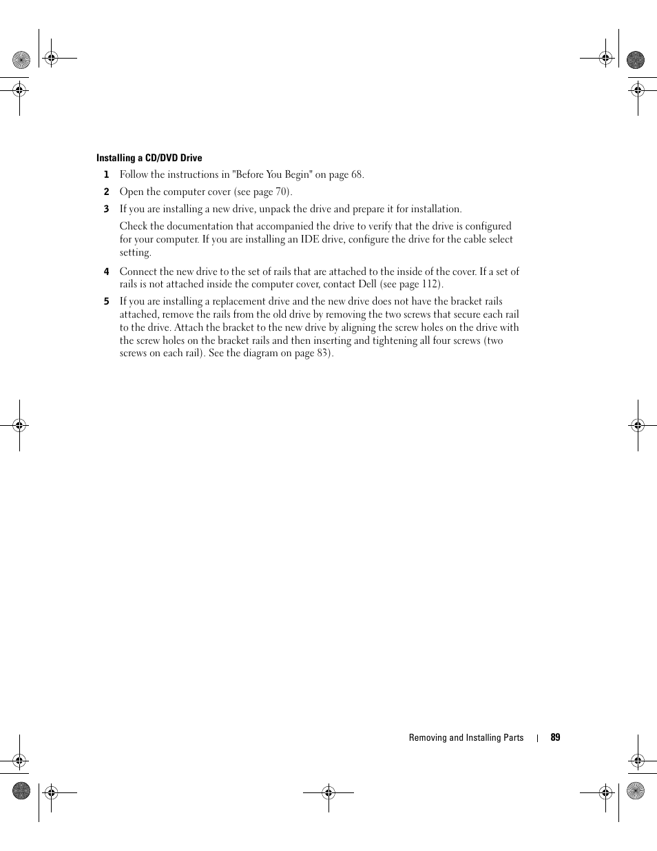 Dell XPS/Dimension XPS Gen 2 User Manual | Page 89 / 142