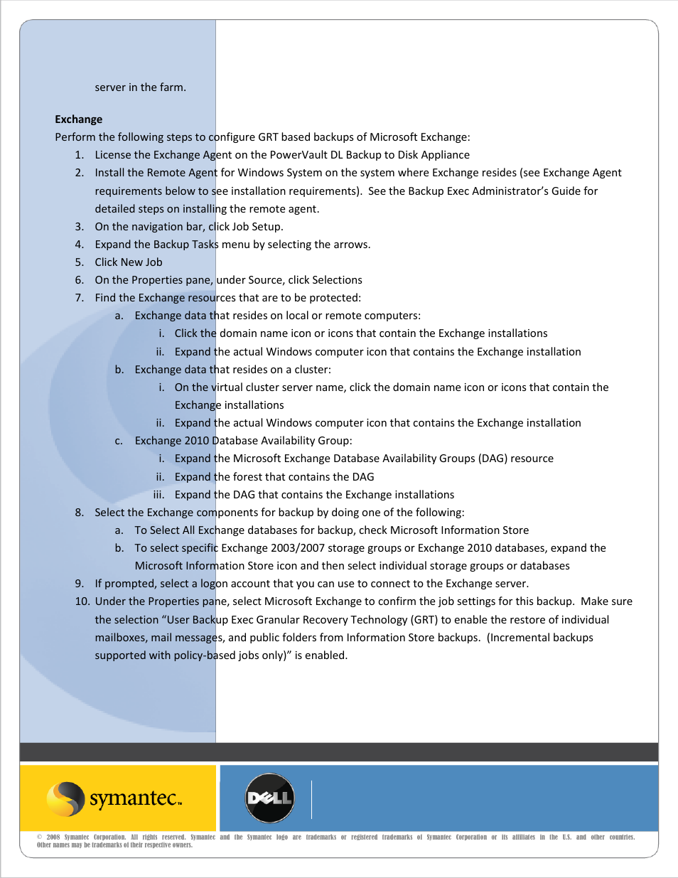 Dell PowerVault DL2100 User Manual | Page 6 / 12