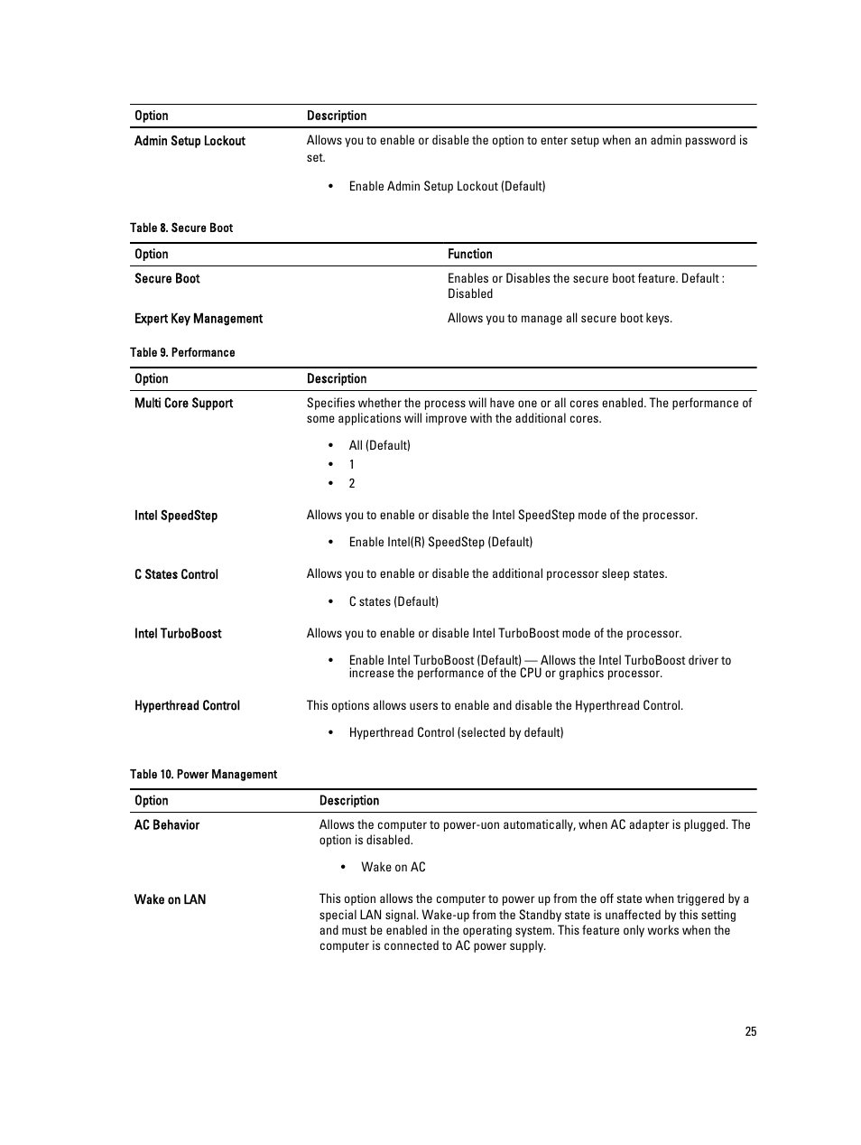 Dell Latitude 10e ST2E (Early 2013) User Manual | Page 25 / 37