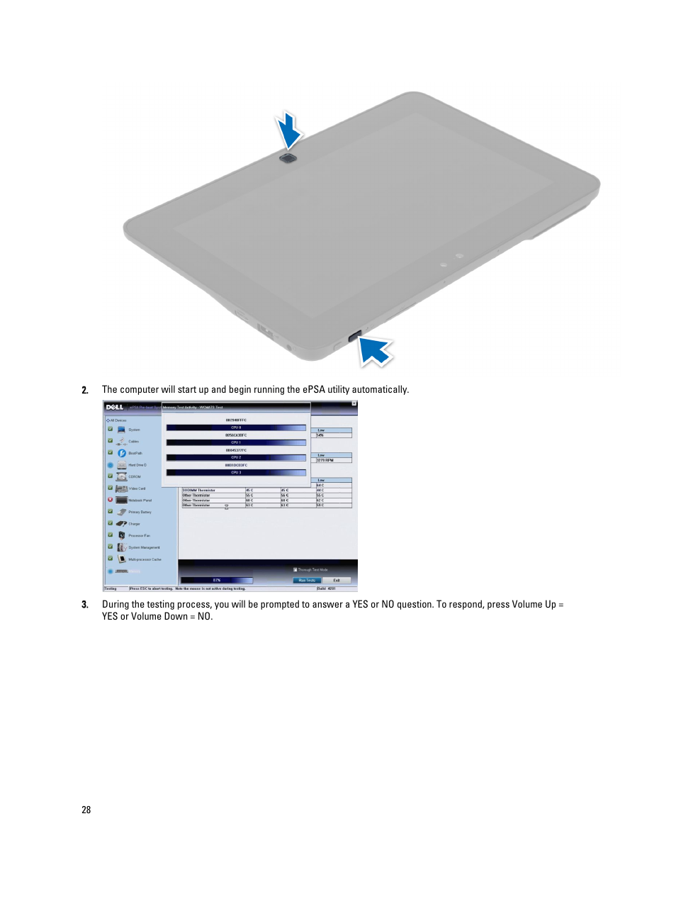 Dell Latitude 10e ST2E (Early 2013) User Manual | Page 28 / 37