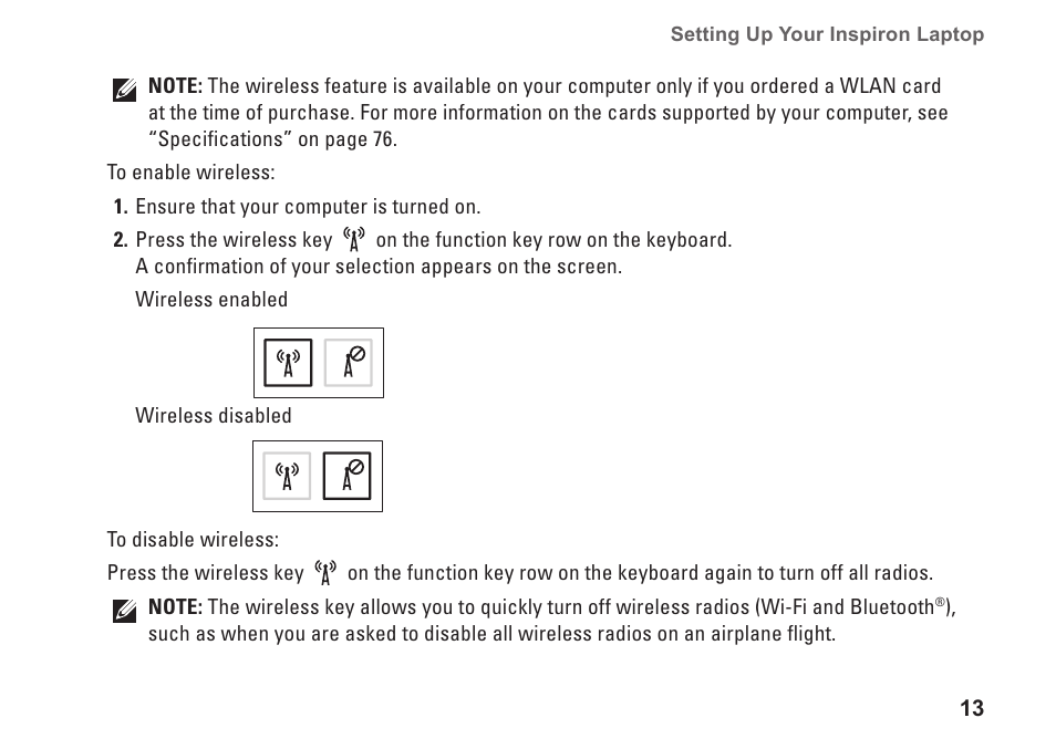 Dell Inspiron 14 (M4010, Mid 2010) User Manual | Page 15 / 92