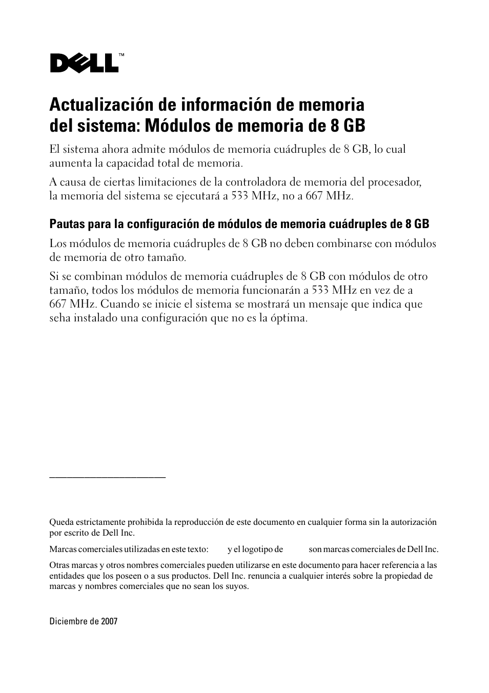 Dell PowerEdge 6950 User Manual | Page 7 / 7