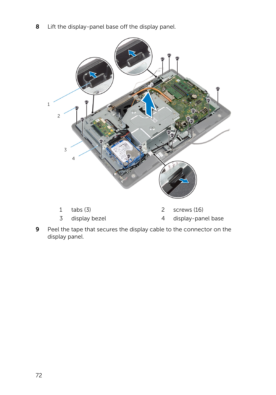 Dell Inspiron 20 (3045, Early 2014) User Manual | Page 72 / 80