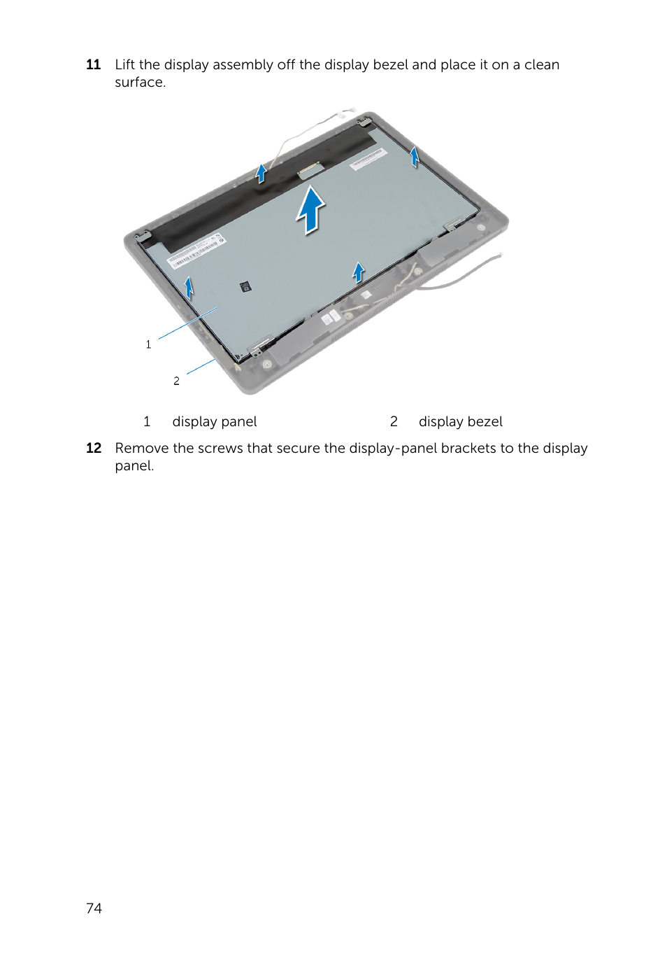 Dell Inspiron 20 (3045, Early 2014) User Manual | Page 74 / 80