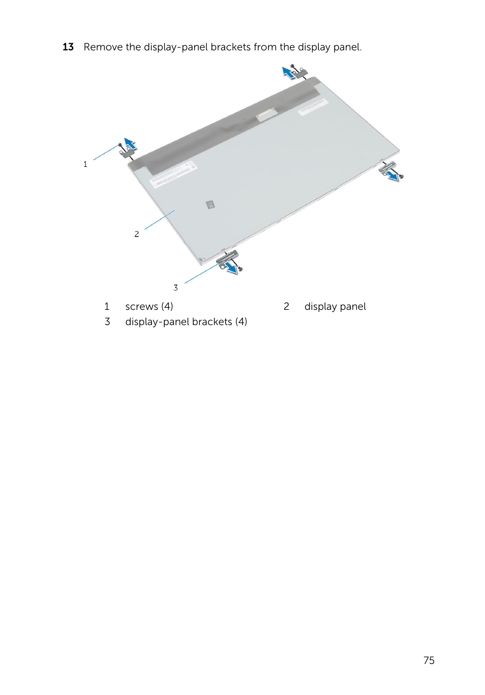 Dell Inspiron 20 (3045, Early 2014) User Manual | Page 75 / 80