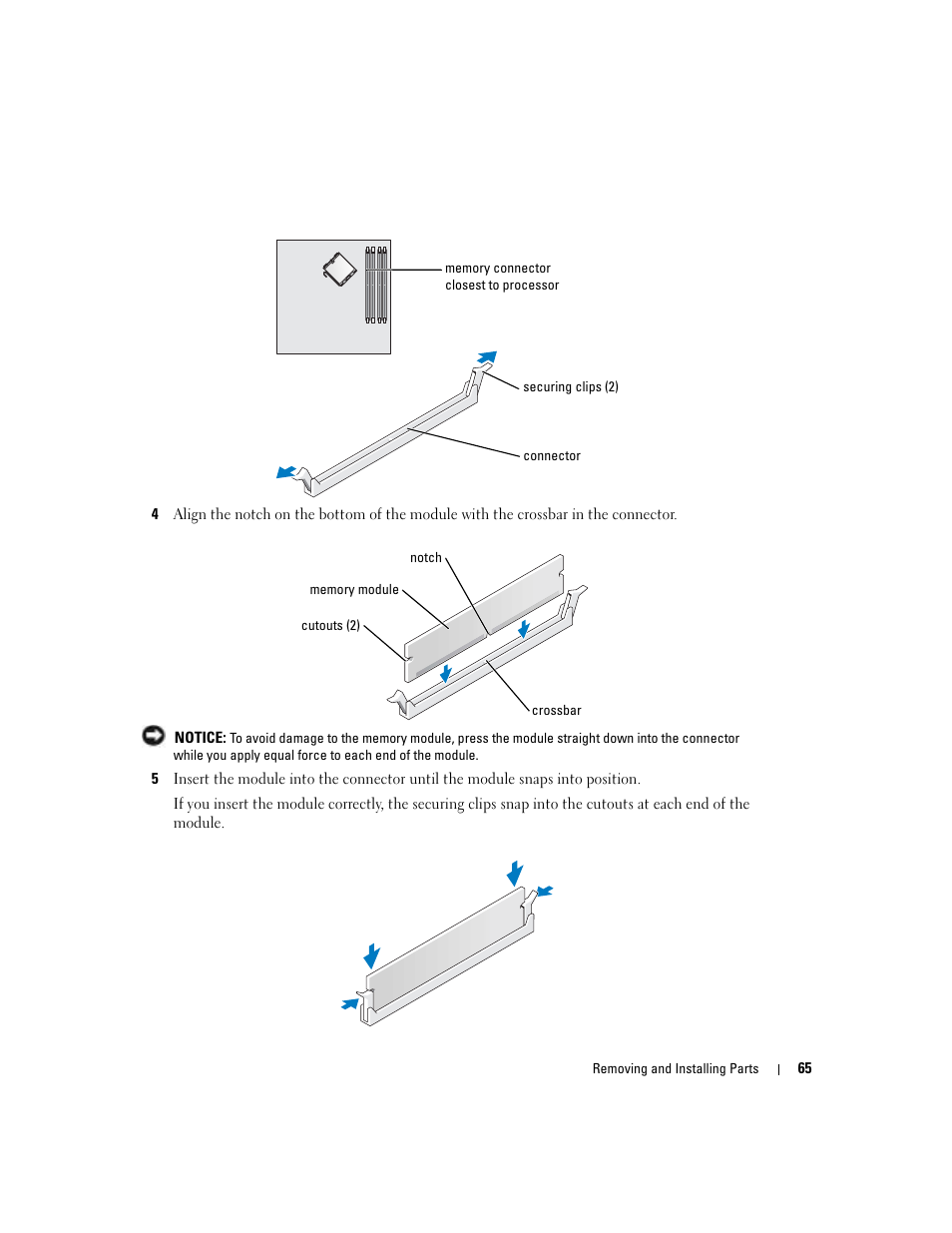 Dell Dimension 5100C User Manual | Page 65 / 128
