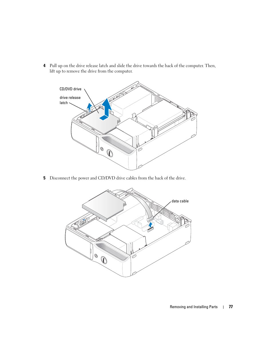 Dell Dimension 5100C User Manual | Page 77 / 128