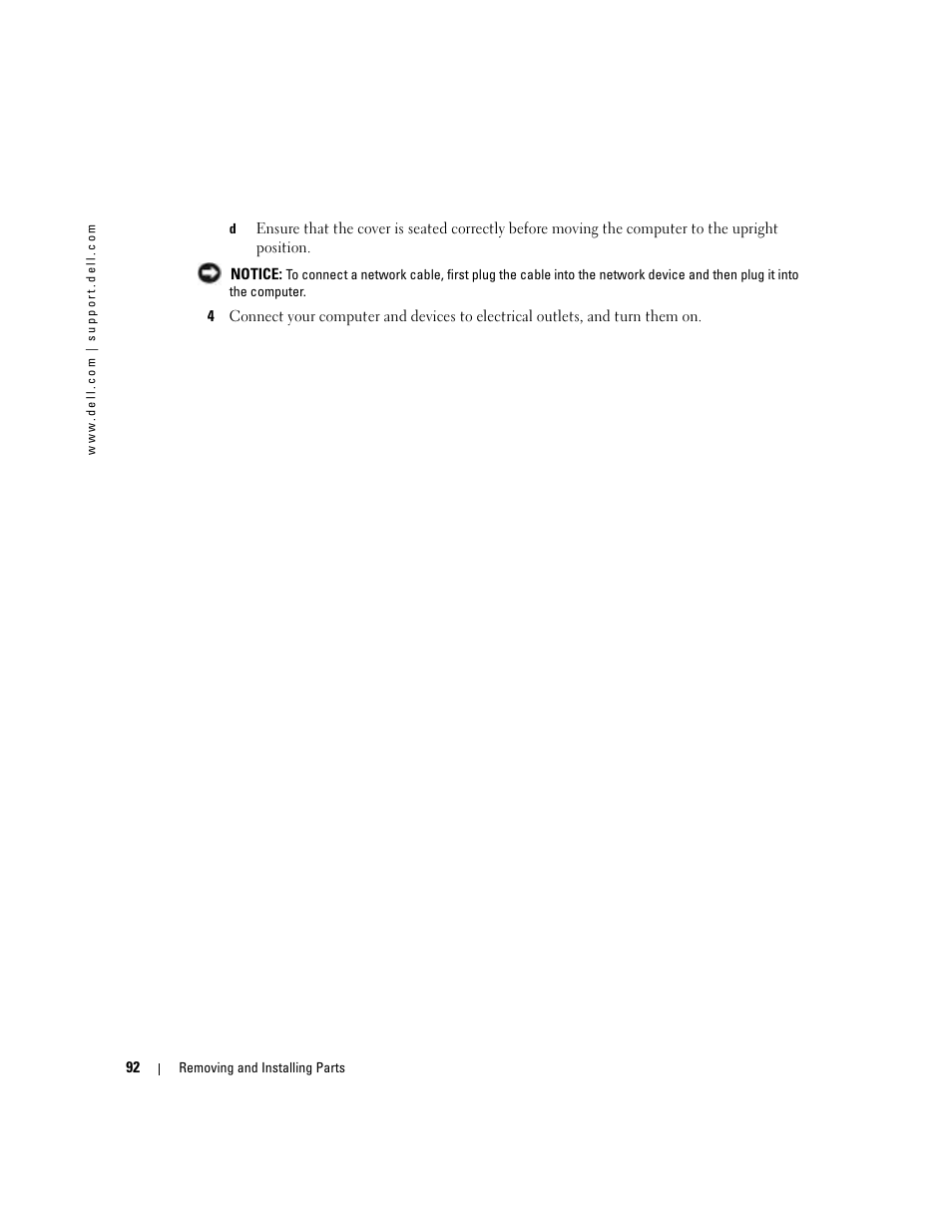 Dell Dimension 5100C User Manual | Page 92 / 128