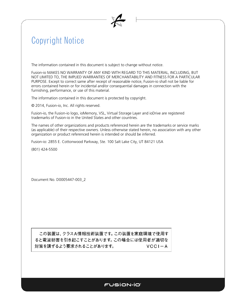 Copyright notice | Dell Acceleration Appliances for Databases User Manual | Page 2 / 89