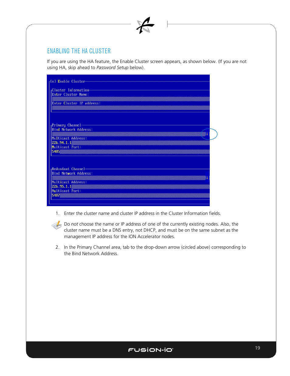 Enabling the ha cluster | Dell Acceleration Appliances for Databases User Manual | Page 26 / 89