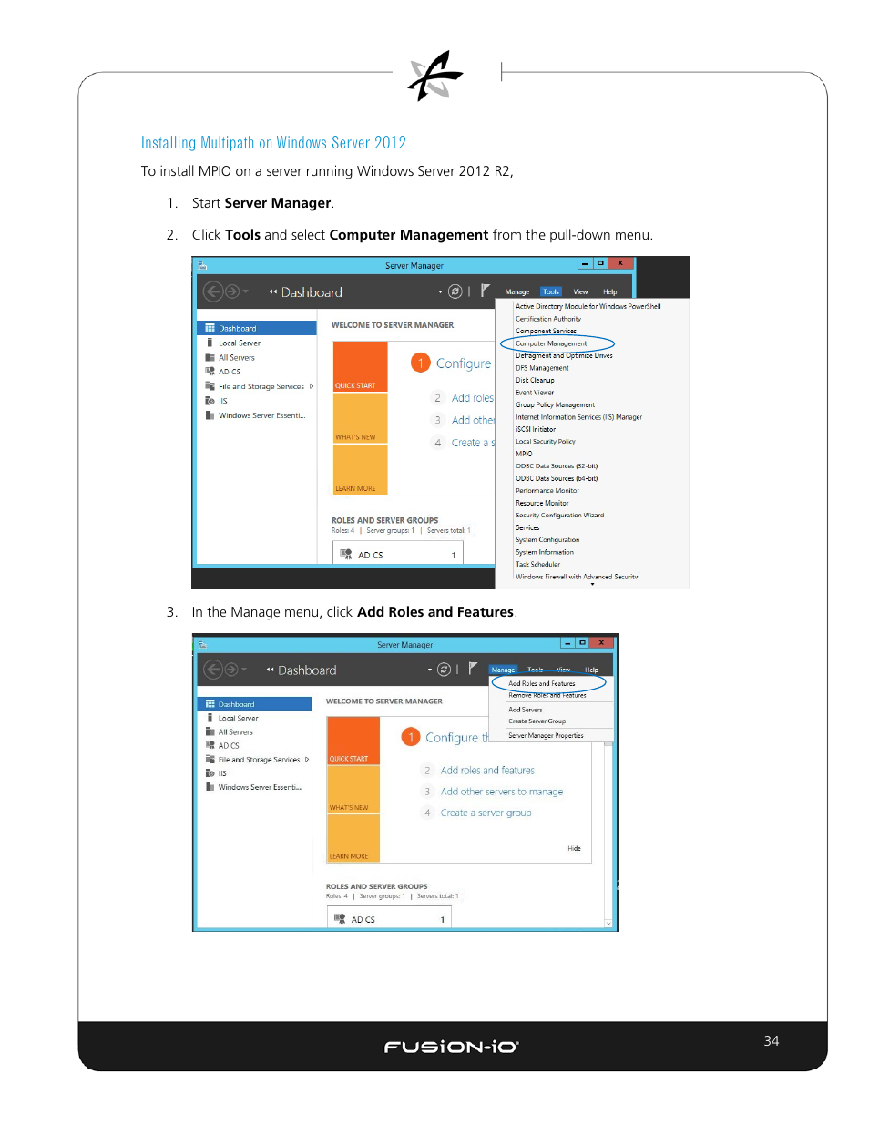 Installing multipath on windows server 2012 | Dell Acceleration Appliances for Databases User Manual | Page 41 / 89