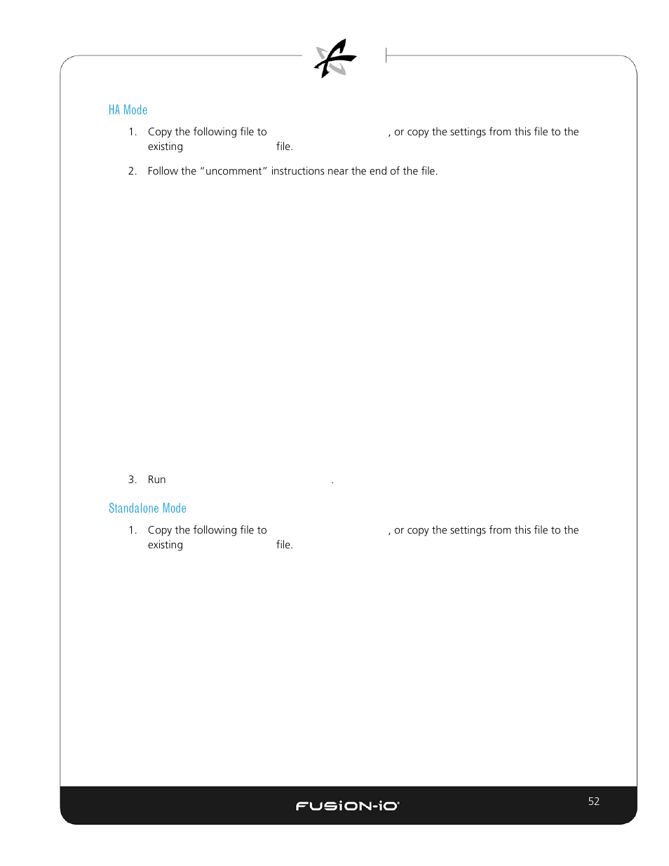 Ha mode, Standalone mode, Ha mode standalone mode | Mode | Dell Acceleration Appliances for Databases User Manual | Page 59 / 89