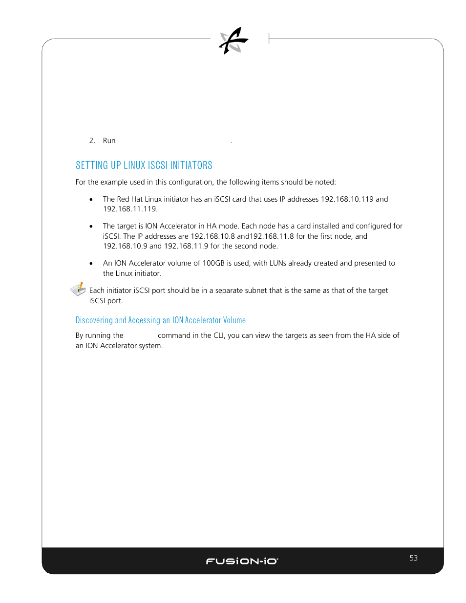 Setting up linux iscsi initiators | Dell Acceleration Appliances for Databases User Manual | Page 60 / 89