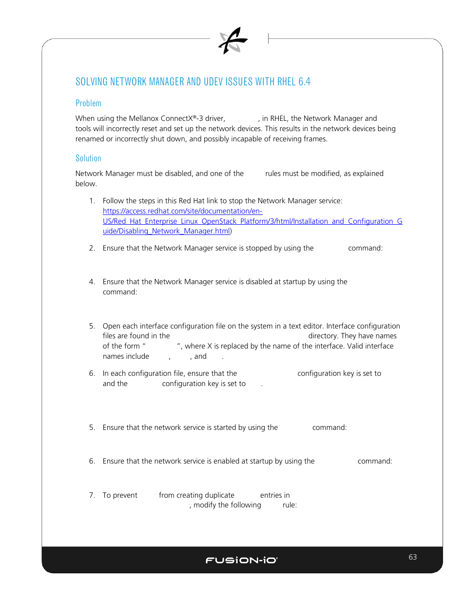 Problem, Solution | Dell Acceleration Appliances for Databases User Manual | Page 70 / 89