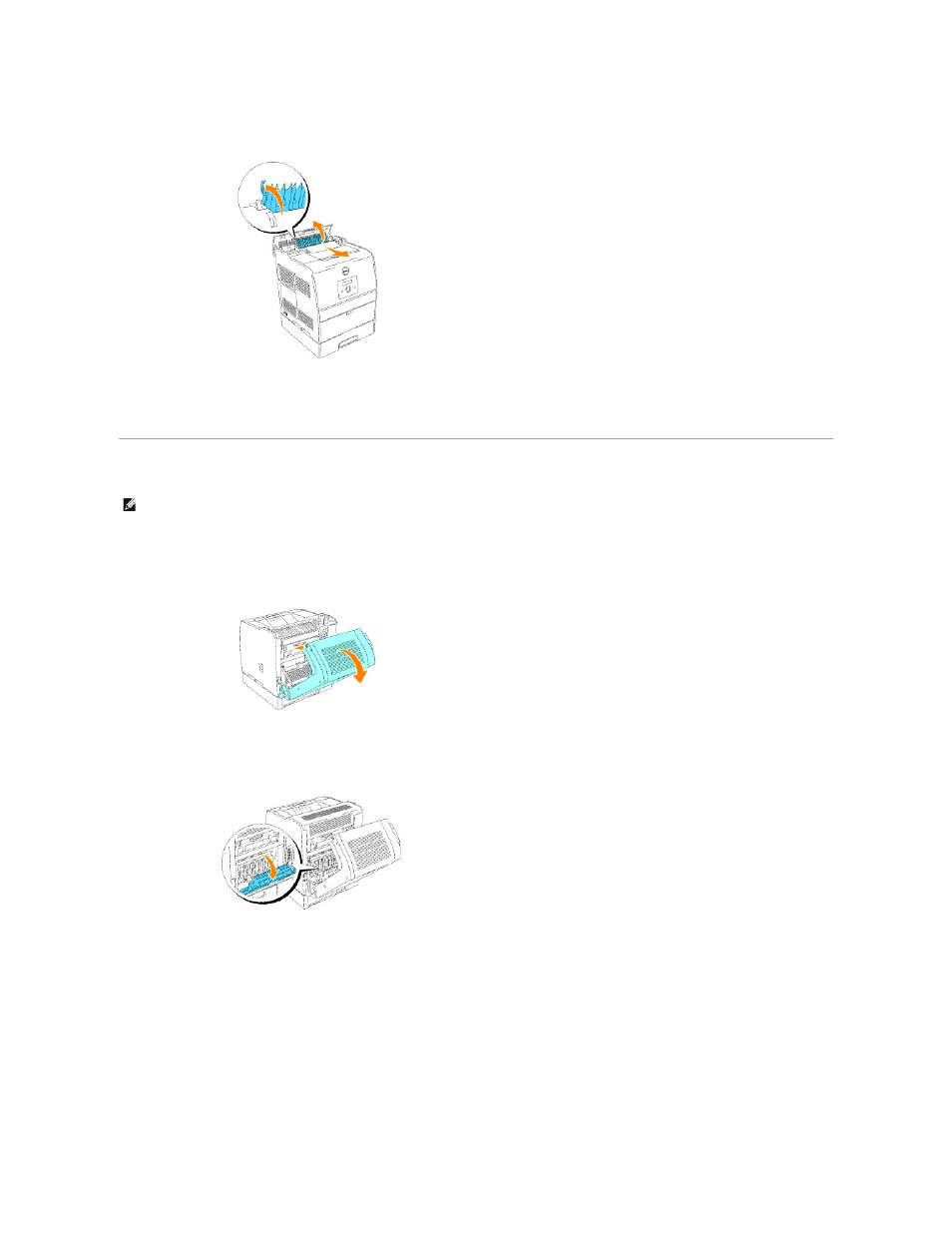 When using the optional duplex module | Dell 3100cn Color Laser Printer User Manual | Page 212 / 219