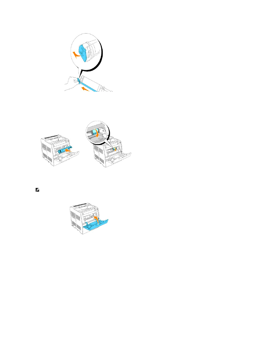 Basic toner cleaning instructions | Dell 3100cn Color Laser Printer User Manual | Page 86 / 219