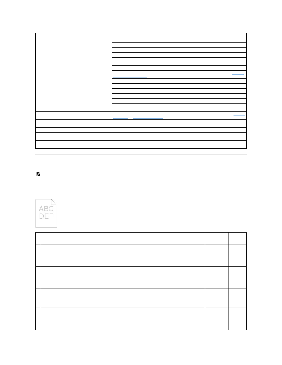 Print quality problems, The entire output is too light | Dell 2135cn Color Laser Printer User Manual | Page 141 / 260